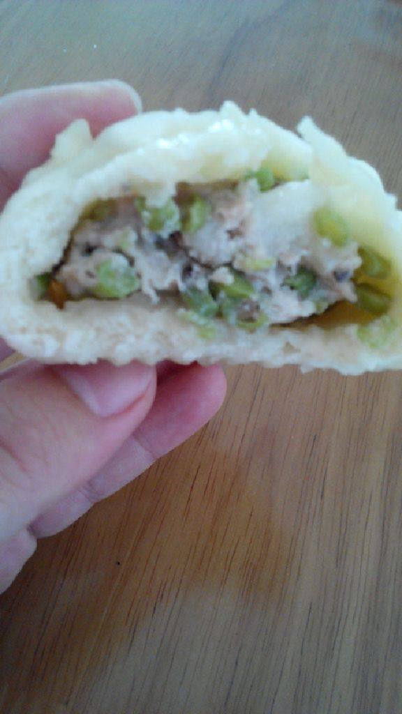 豆角香菇猪肉包