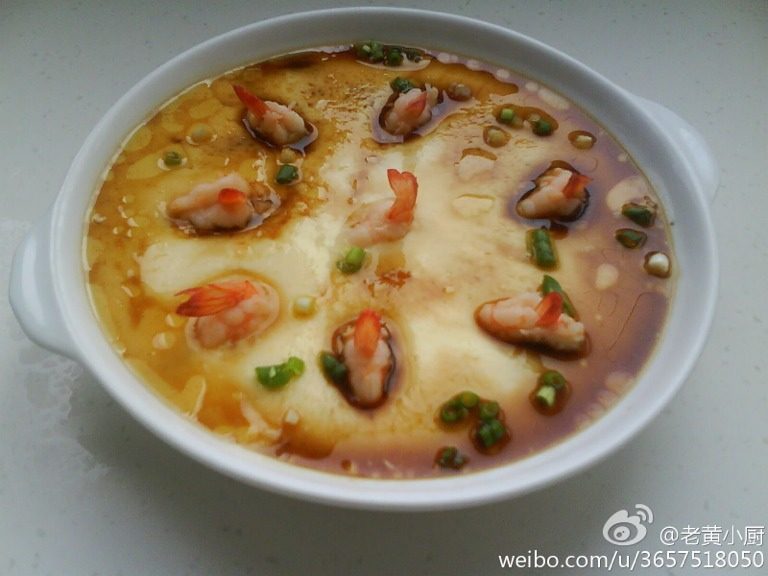 鲜虾鸡蛋羹