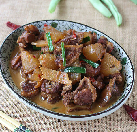 冬瓜焖鸭肉
