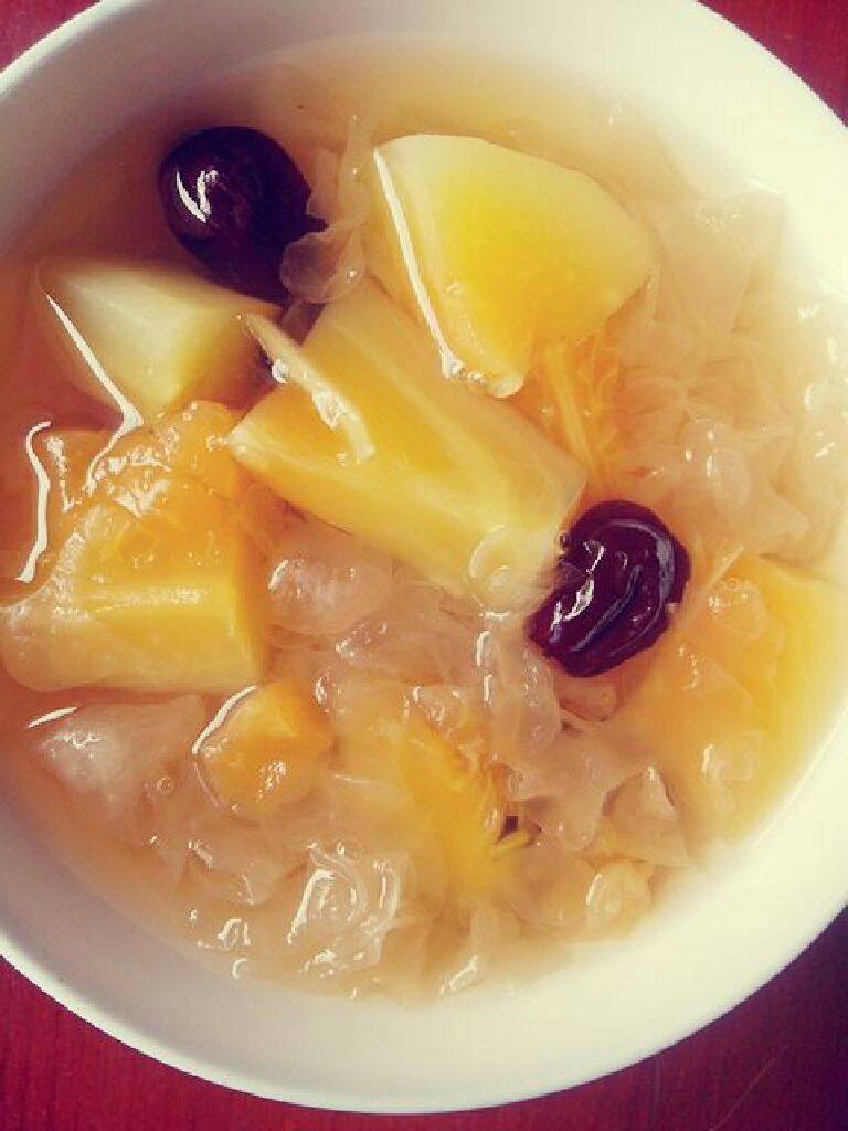 银耳青木瓜羹