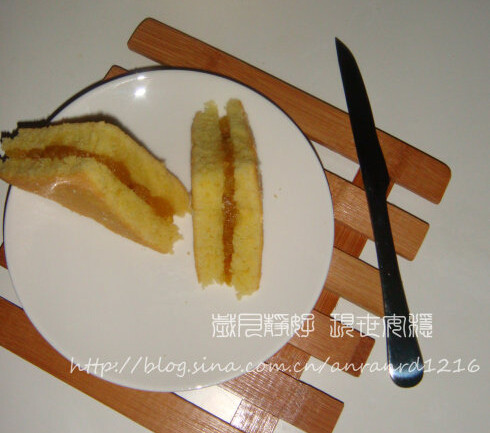 苹果果酱三明治蛋糕 
