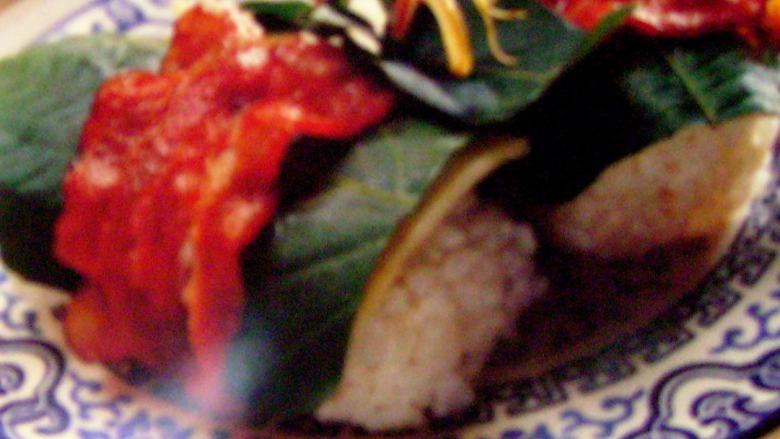 烟肉芝士饭团