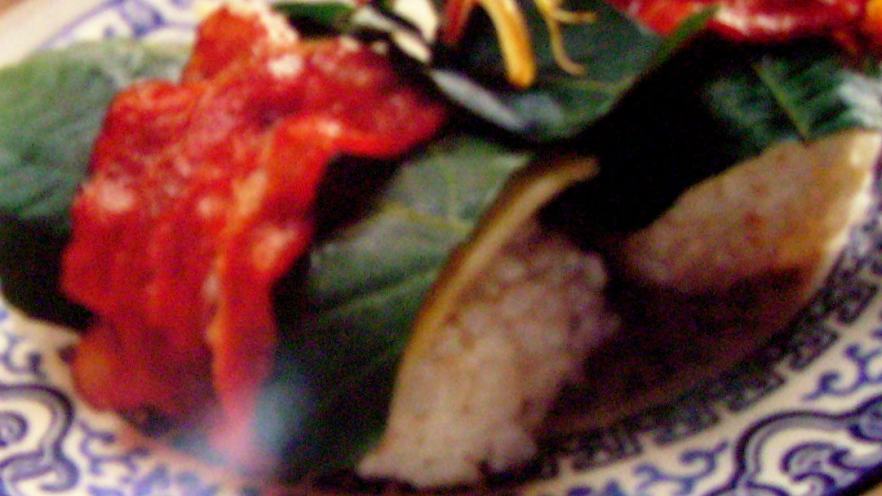 烟肉芝士饭团