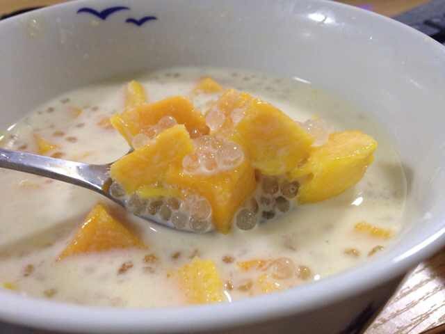 芒果牛奶西米露