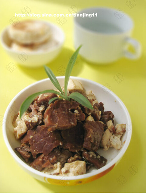 牛肉炖豆腐