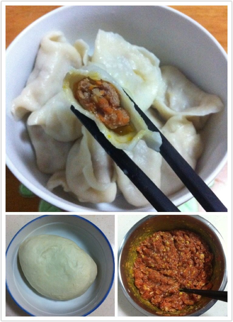 羊肉胡萝卜饺子