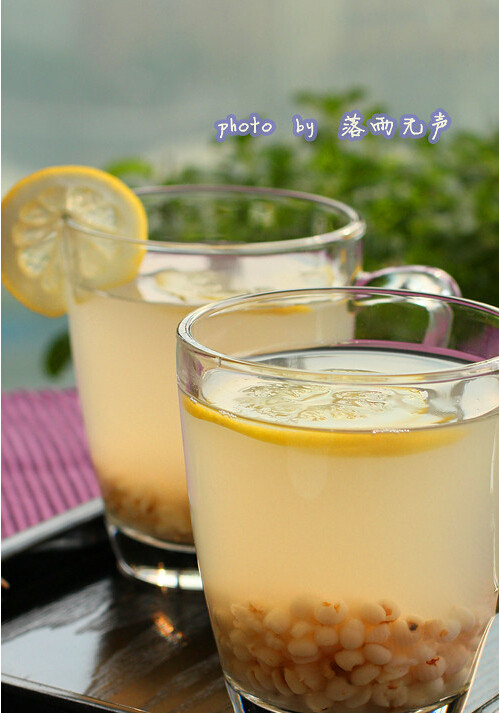 柠檬薏米水