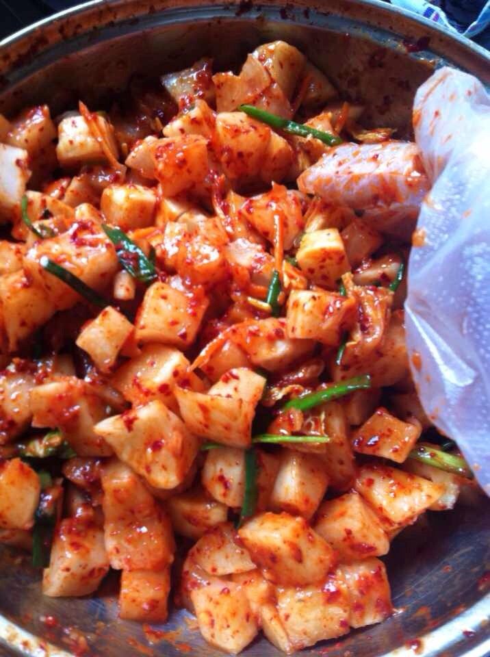 韩式萝卜泡菜