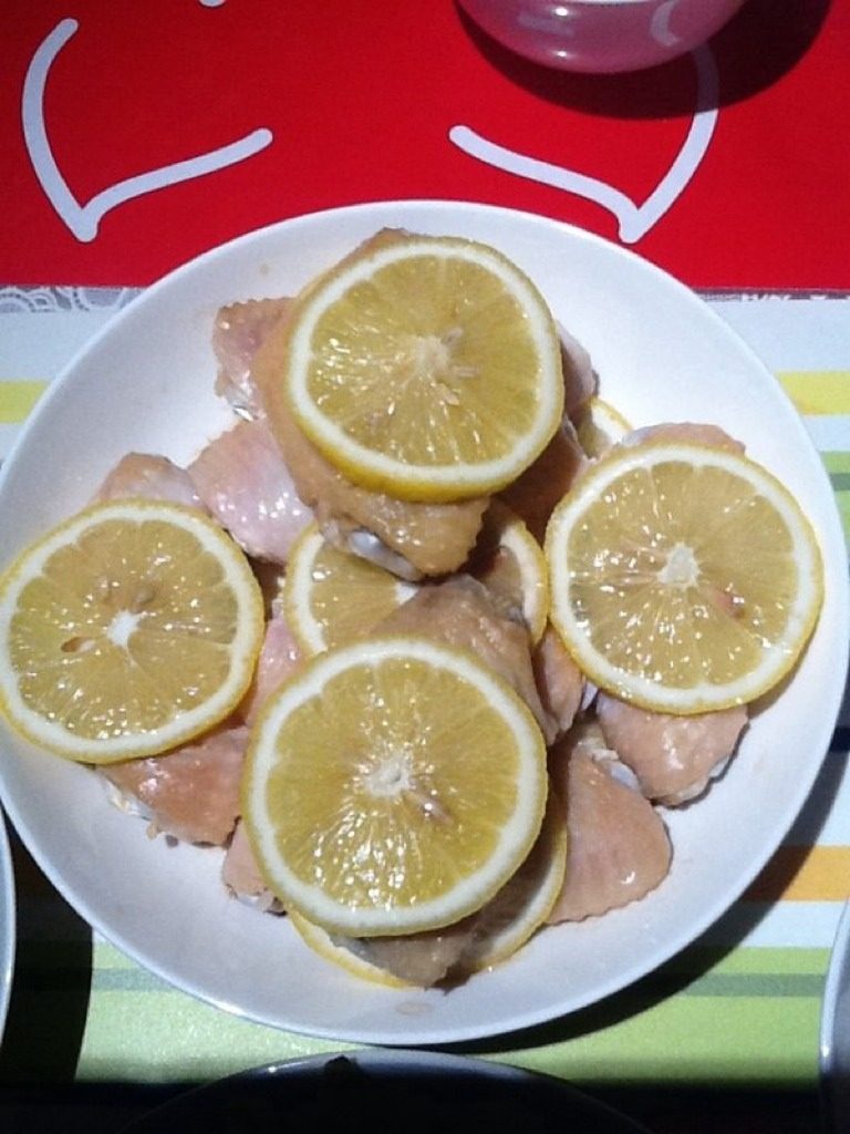 清新柠檬蒸鸡翅