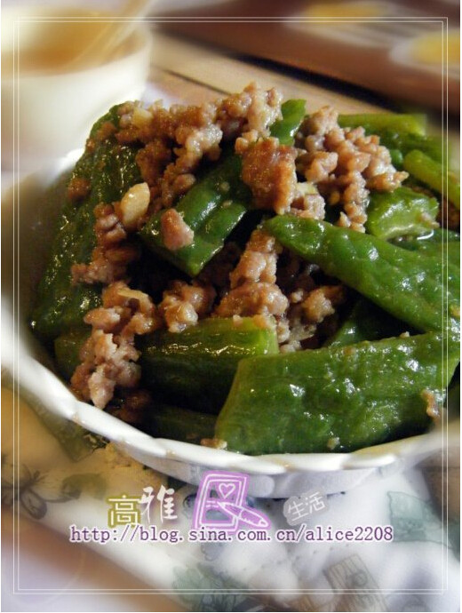 干煸苦瓜
