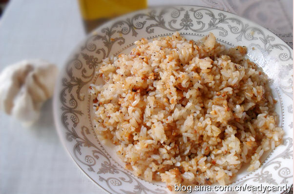 奶油黄金蒜蓉炒饭
