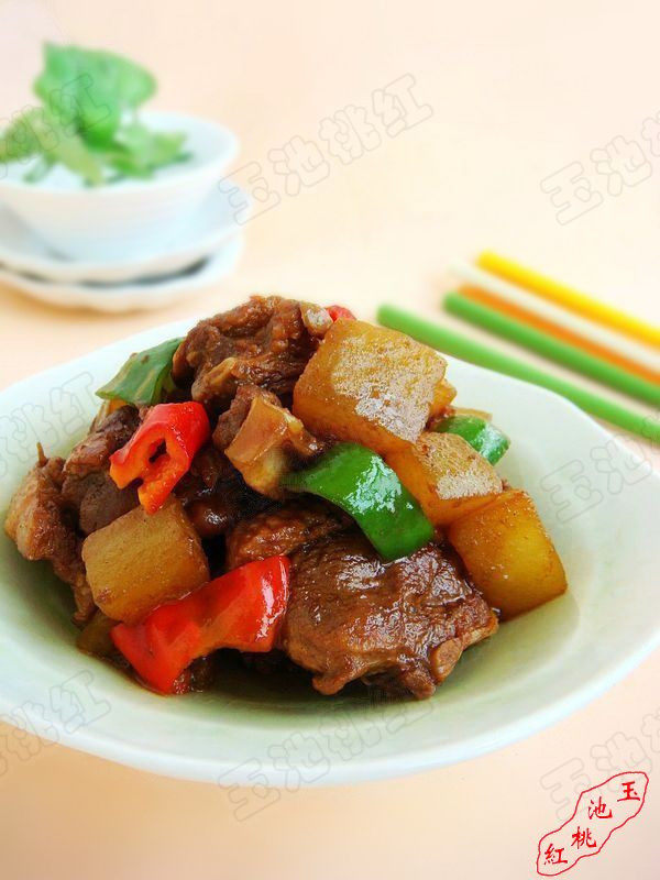 冬瓜焖鸭  