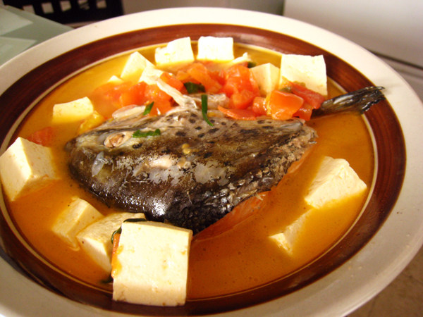 三文鱼头豆腐汤