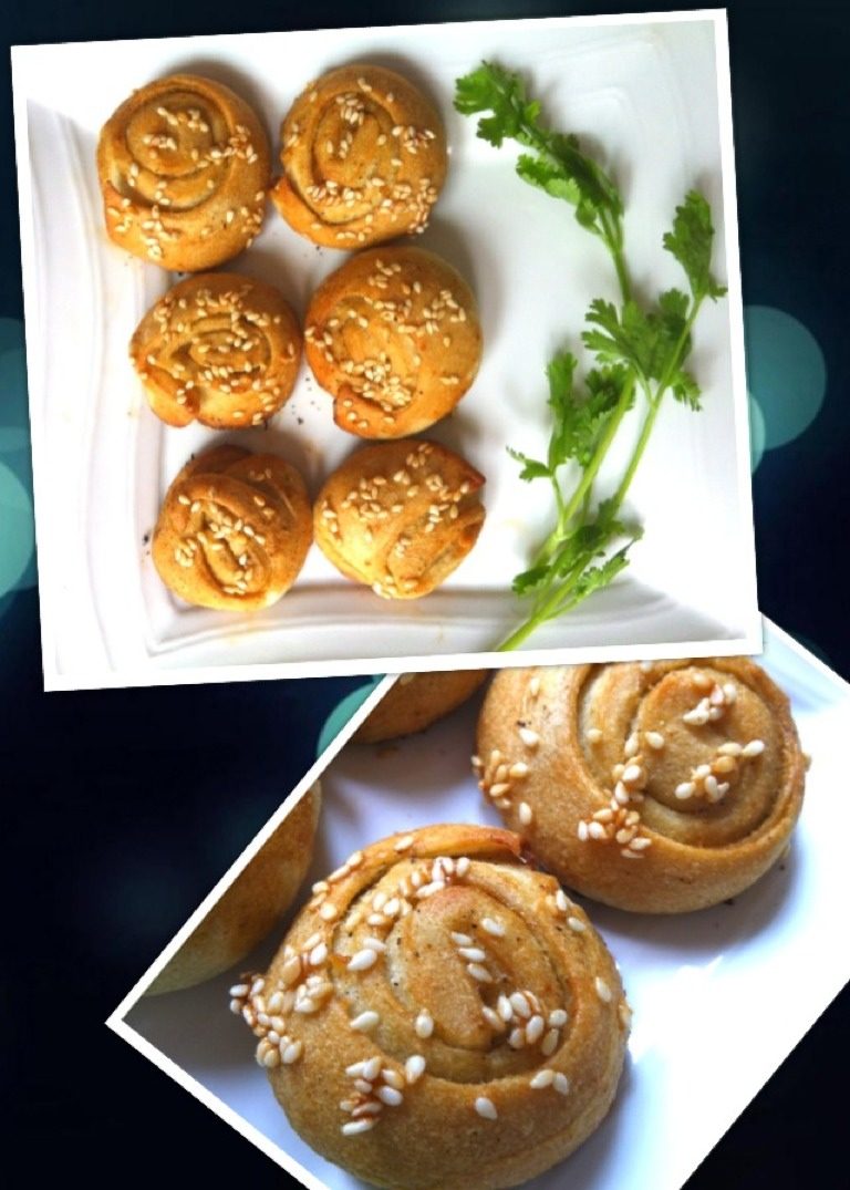 椒盐芝麻小烧饼