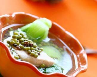 决明子绿豆瘦肉汤