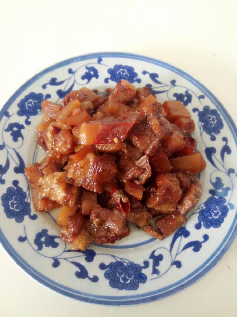 土豆炖五花肉