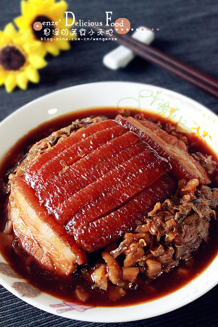 家常版梅菜扣肉
