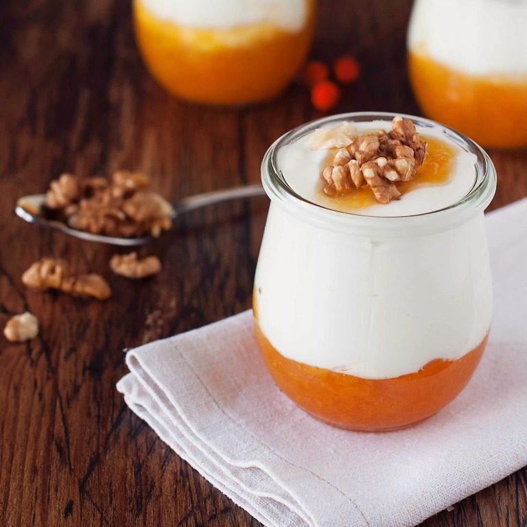 核桃糖霜布丁