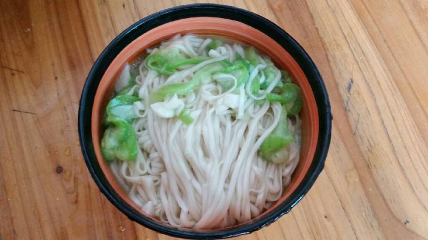 外公丝瓜汤面