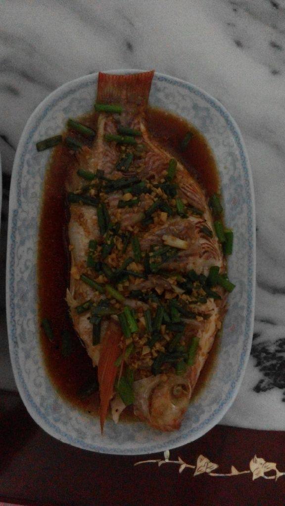 清蒸美味的非洲鲫鱼