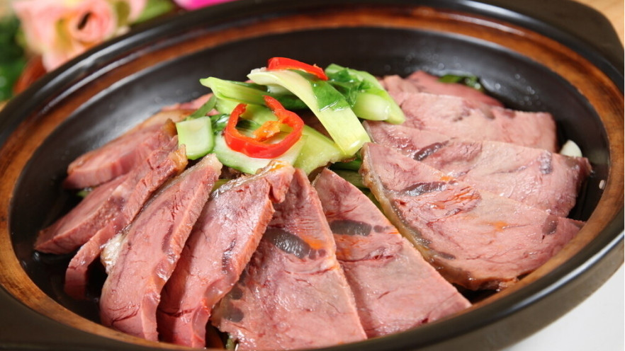 青菜牛肉汤