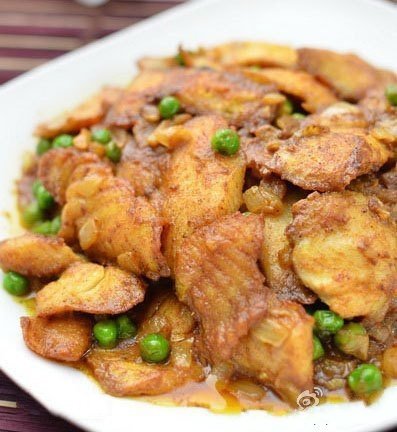 毛豆咖喱牛肉