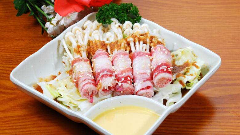 日式牛肉卷