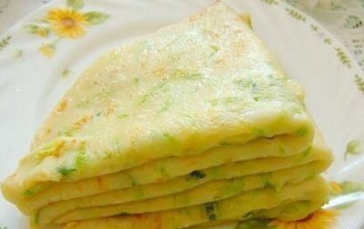 西葫芦鸡蛋饼