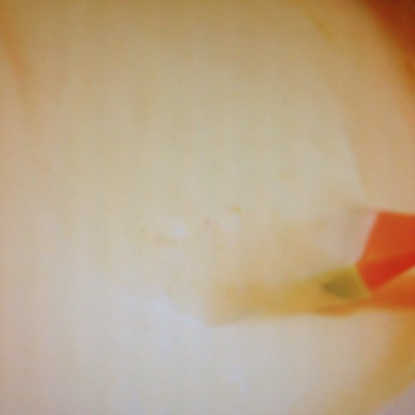 意式冰淇淋,最后加入芒果泥搅拌