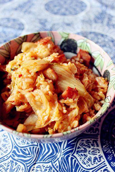 辣白菜炒饭