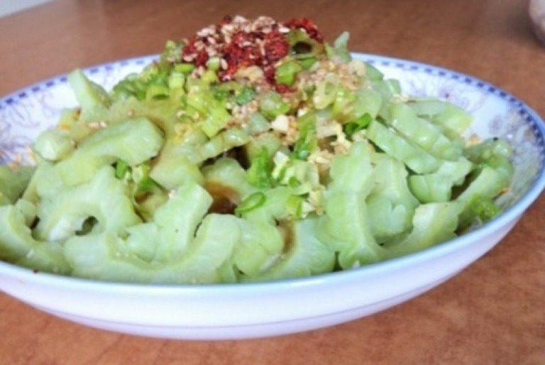 拌苦瓜--减肥菜