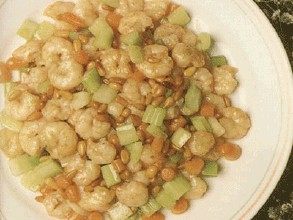 松子鲜虾仁