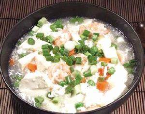 雪花豆腐