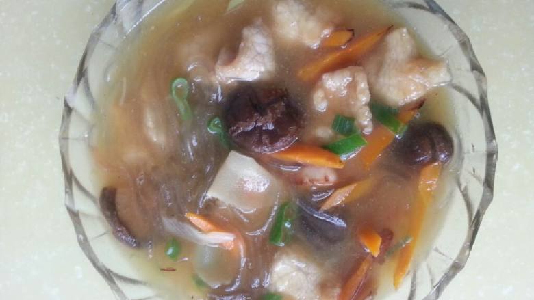 香菇肉片汤