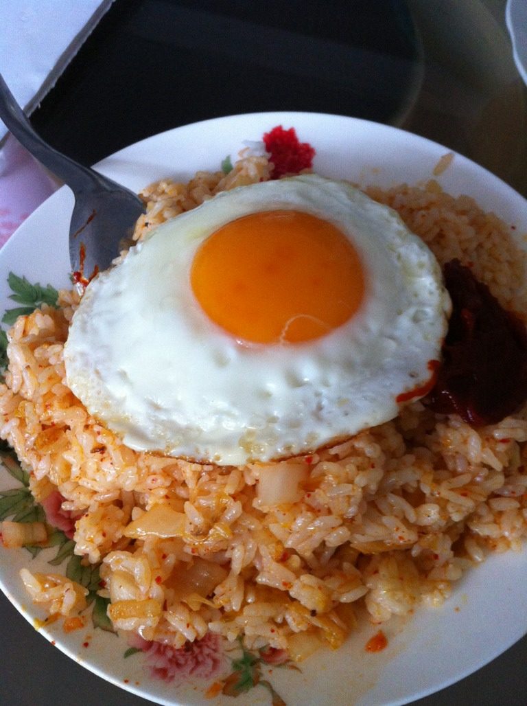 韩式辣白菜炒饭