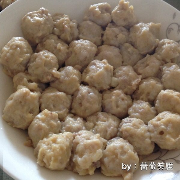 马鲛猪肉丸