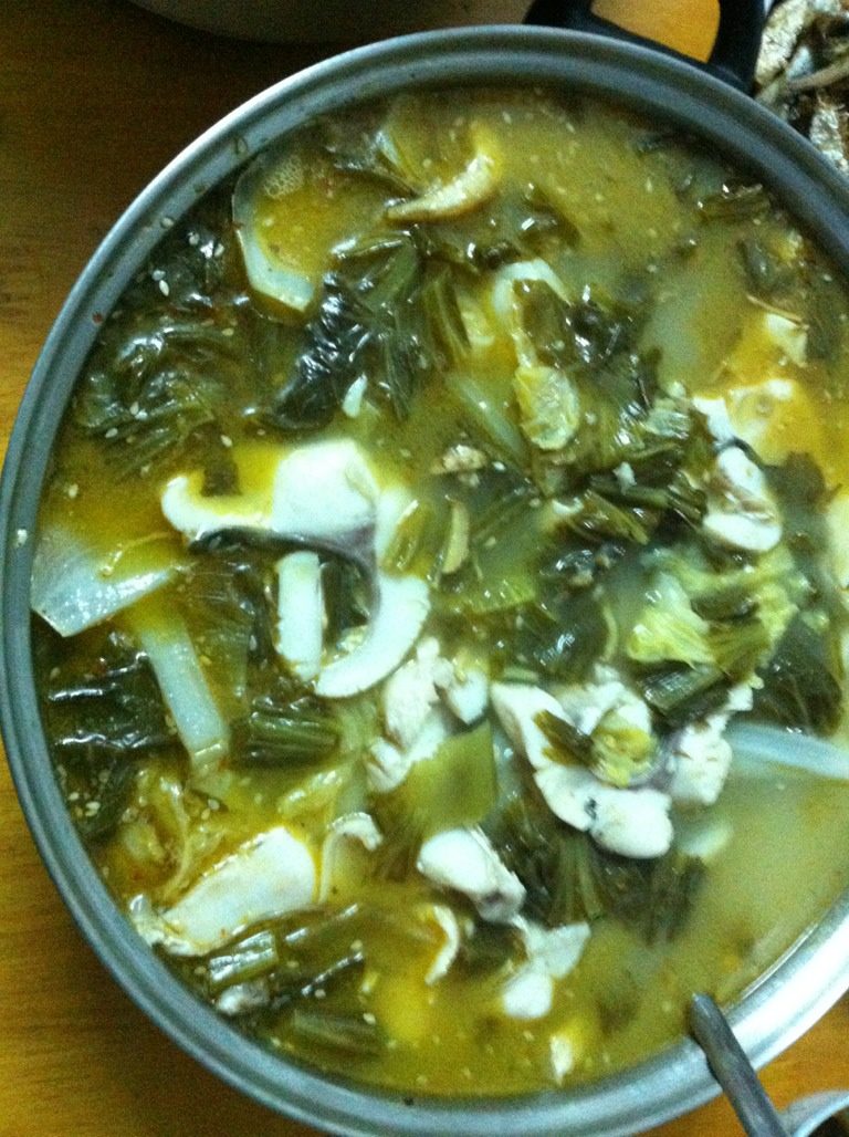 酸菜鱼，自配配料