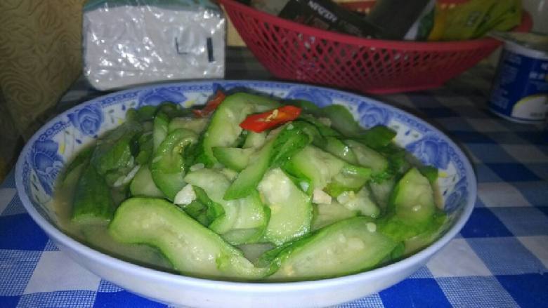 清炒丝瓜