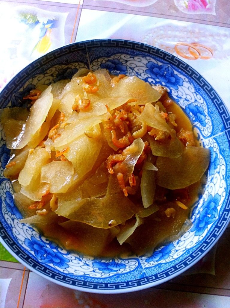 虾米炒冬瓜
