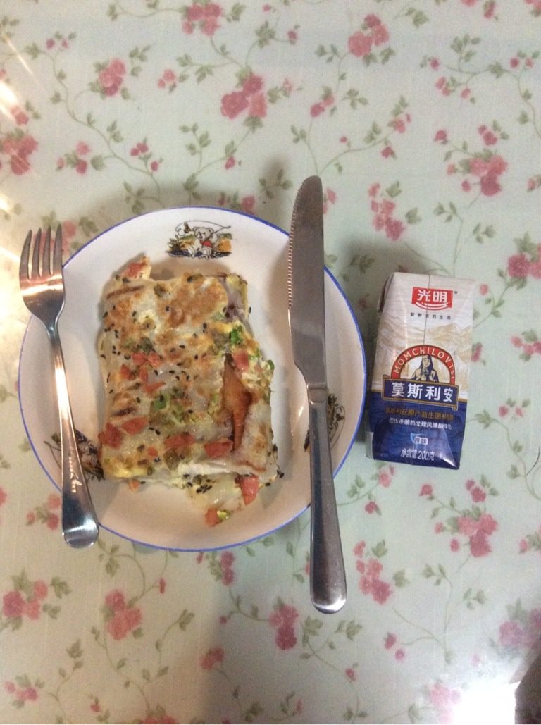 美味家庭鸡蛋饼