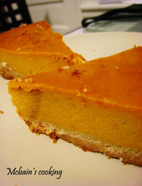 南瓜酸奶油蛋糕