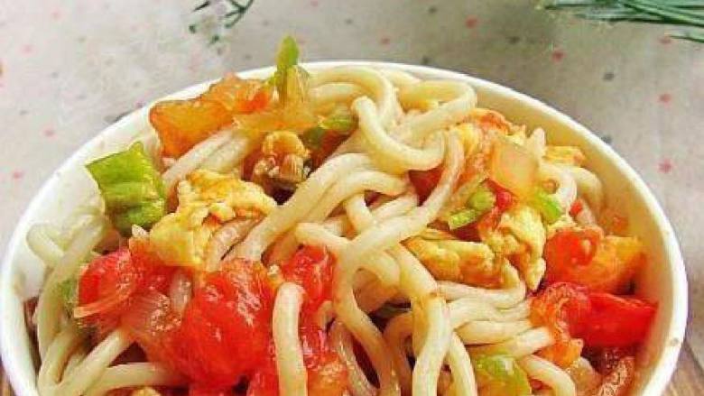 番茄洋葱打卤面