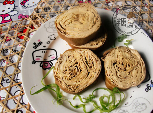 香卤豆皮卷