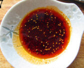 炝拌土豆丝 ,所有调味料放进小碗,搅拌均