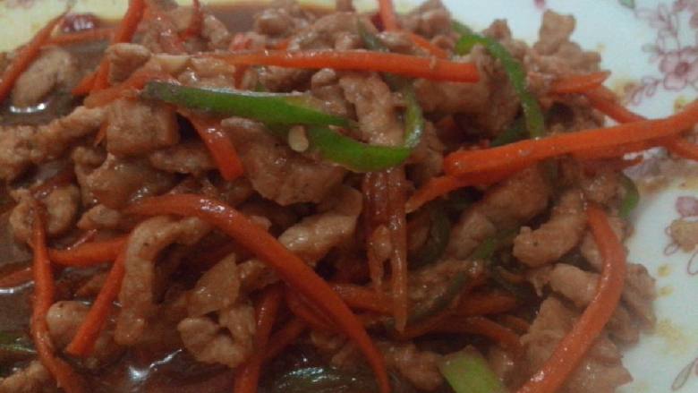 简易版鱼香肉丝