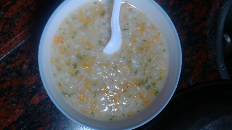 蔬菜瘦肉粥