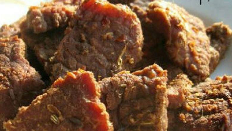 秘制牛肉干