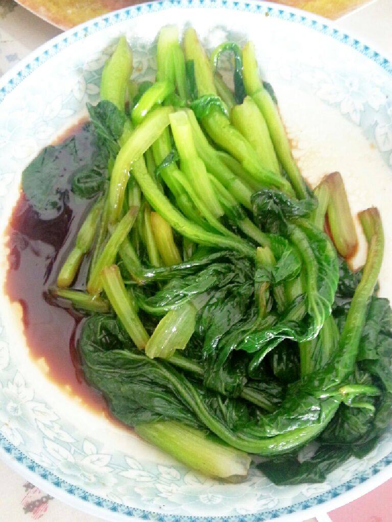 白灼青菜