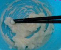 桂圆酒香吐司,材料B煮成糊状,放凉冷藏1小时左右