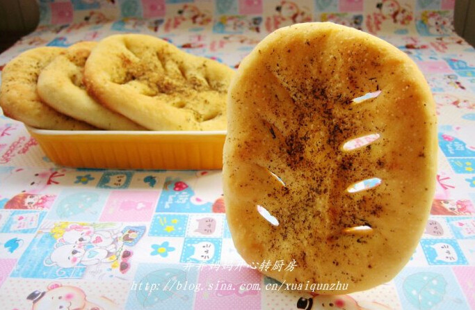 迷你叶型烤饼